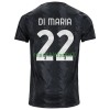 Maillot de Supporter Juventus Di Maria 22 Extérieur 2022-23 Pour Homme